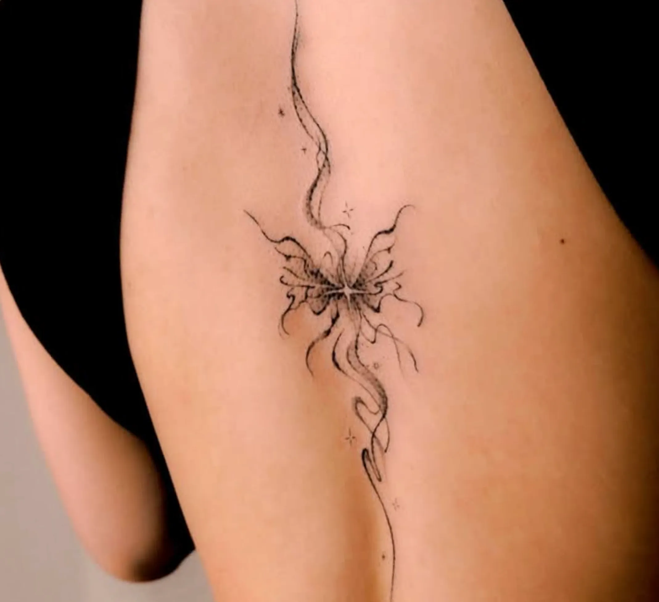 single needle tattoo fading